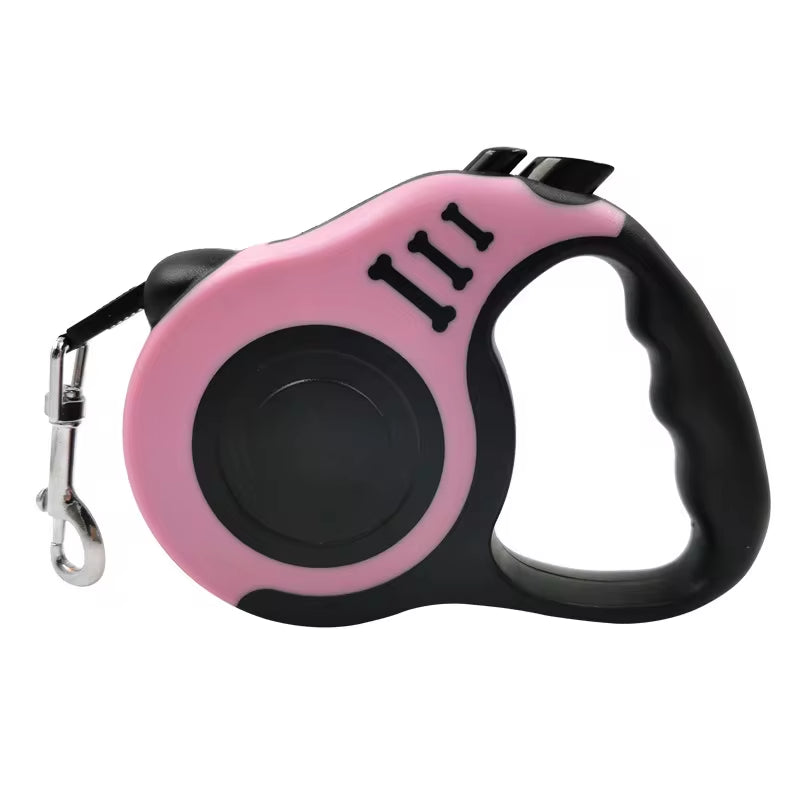Retractable Dog Leash - 3 Meters & 5 Meters Automatic Flexible Traction Rope for Small, Medium, and Large Dogs