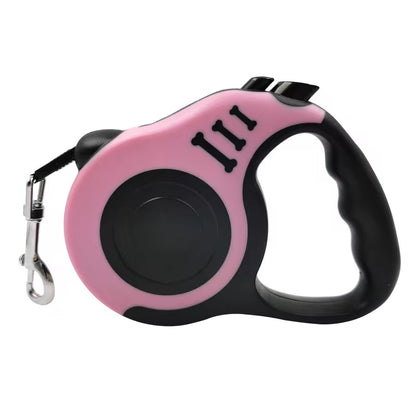 Retractable Dog Leash - 3 Meters & 5 Meters Automatic Flexible Traction Rope for Small, Medium, and Large Dogs
