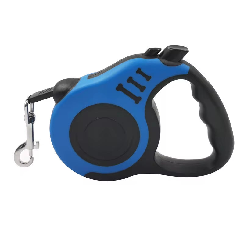 Retractable Dog Leash - 3 Meters & 5 Meters Automatic Flexible Traction Rope for Small, Medium, and Large Dogs